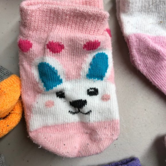 Baby Girl Socks - 14 Pair - Picture 5 of 6